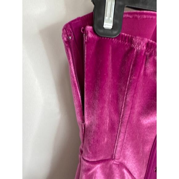 Savage Fenty Velvet Vixen Corset In Purple Heat Large NWT - Picture 5 of 9